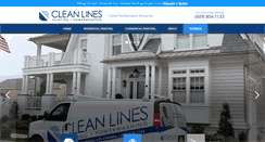 Desktop Screenshot of cleanlinespaint.com